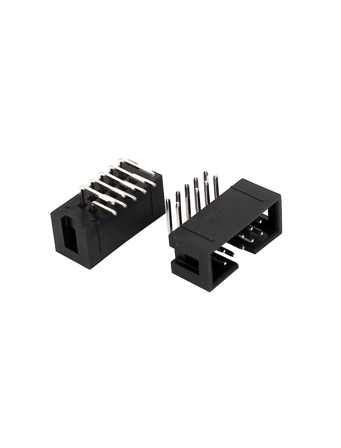 Aexit Right Angle Audio & Video Accessories 10pins 2.54mm Pitch IDC Box Pin Headers Connectors Connectors & Adapters 18 Pcs