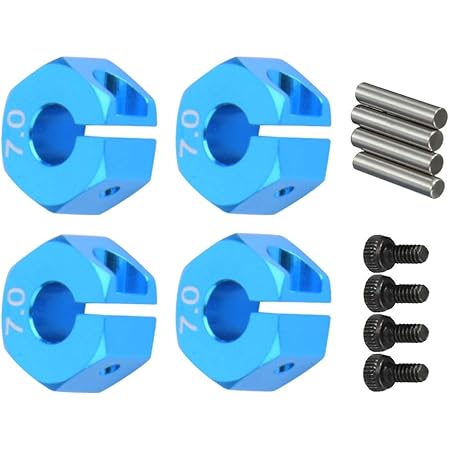 Cuscinetto Motore 1/10 Dilwe - Dado Unidirezionale Per Auto RC HSP E VX Da 12mm - Foto 7