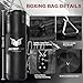 Mesetast Punching Bag for Adults, 4ft Heavy Boxing Bag Set with 12 OZ Gloves for MMA Karate Kickboxing Boxing - Unfilled