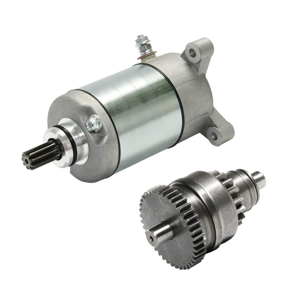 Photo 1 of Satarter Motor with Drive Combo Kit Compatible with Polaris ATV UTV 325 330 335 425 500 Starter Motor Replacement for Sportsman Scrambler Magnum Trail Boss Ranger 113528 18645 495713 3084981