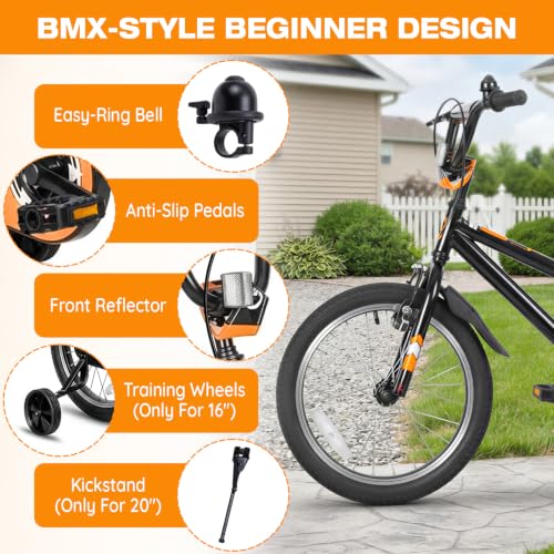 Yventix 16 Inch BMX Kids Bike