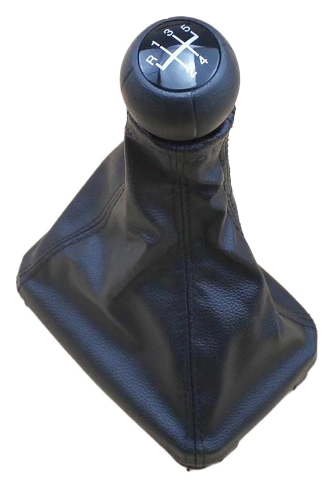 gangxiao Car Shift Gear Knob for Vauxhall for Opel for Meriva A 2003-2010 Car Styling 5 Speed Shift Gear Knob Gaitor Leather Boot