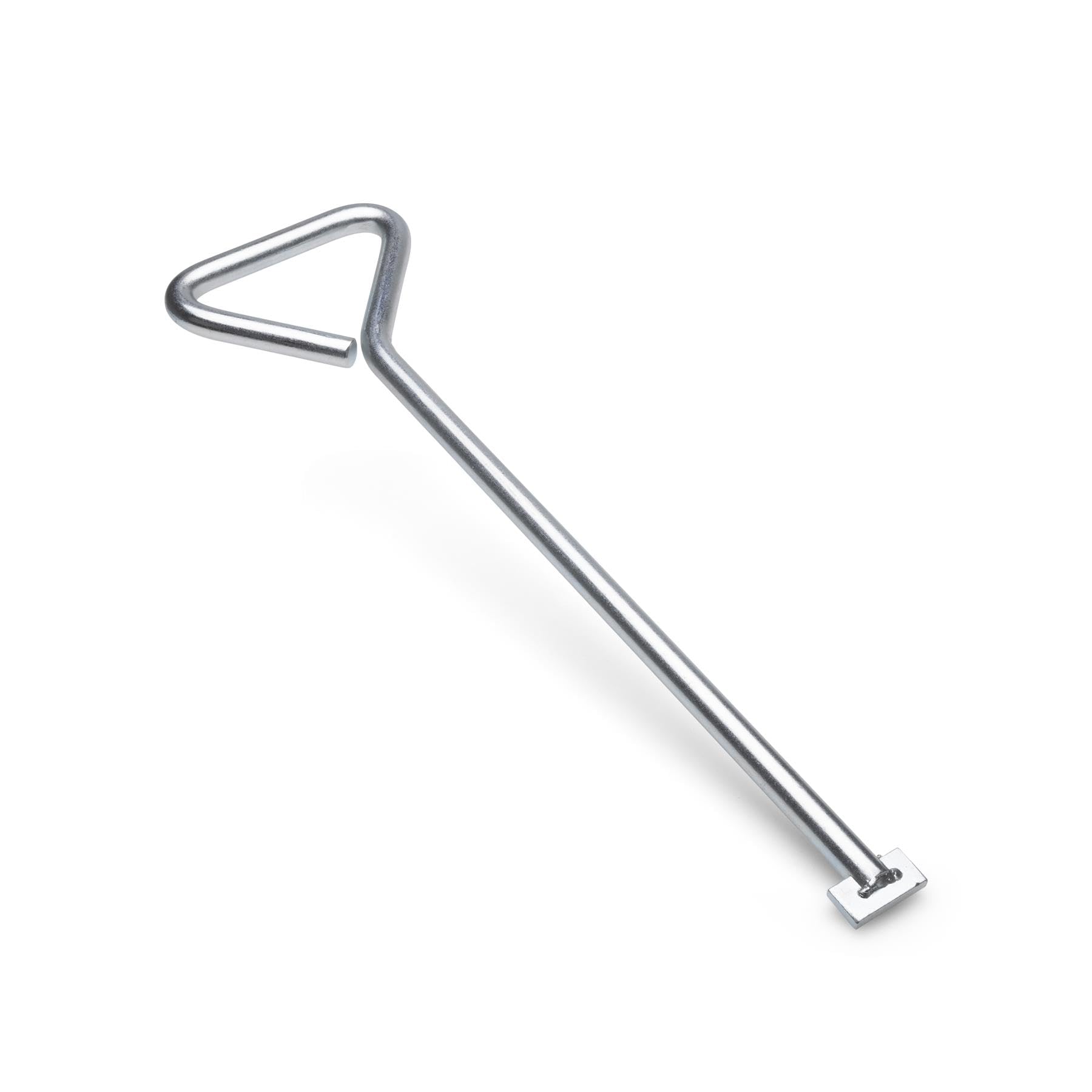 LavaPlumb - 480mm Manhole Cover Lifting Key Heavy Duty Forged Steel Tool with Triangle Grip and Flat Rectangular End Lifts up to 30kg for Drain and Sewer Covers