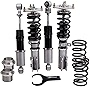 maXpeedingrods Coilovers with 24 Damping Level Setting for Hyundai Veloster (FS) 2013-2015, Spring Shock Absorber Suspension Coil Struts, Amortiguador Lowering Kit Height Adjustable by 1-3”