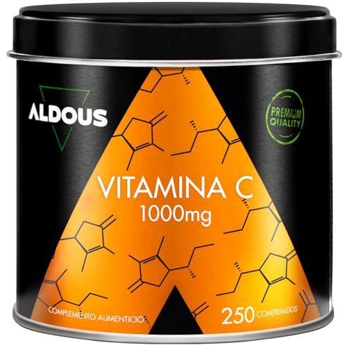 Imagen de Vitamina C 1000 mg Suministro para +8 meses 1 tableta al día Vitaminas para el Cansancio