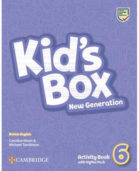Kid's Box New Generation Level 6 Activity Book + Digital Pack British English