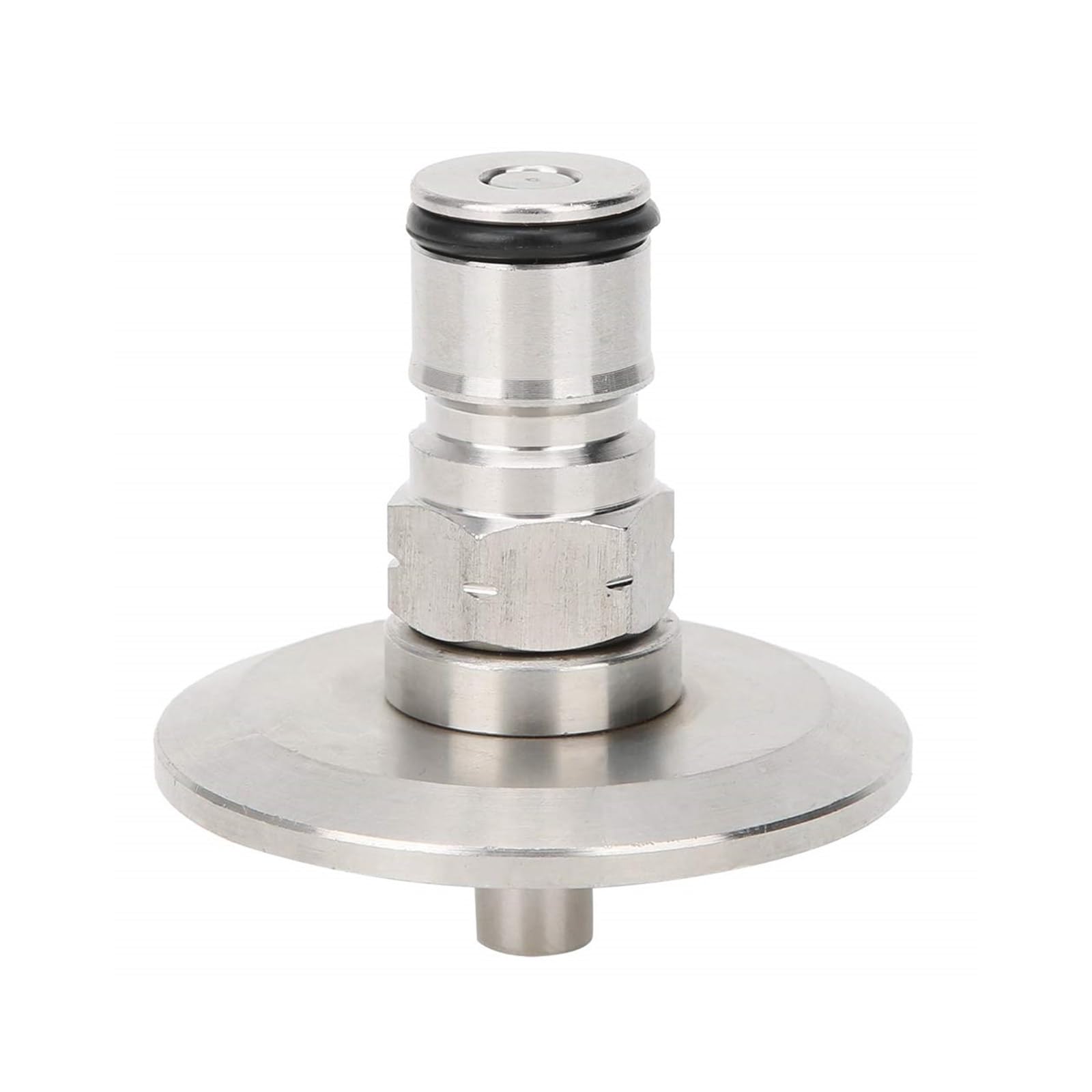 CAZSTYK Ball Post with Triples Clamps Connection 1.5Inch Fittings for Brewing Equipment Easy Disassembly Design Steel Steel Ball Post