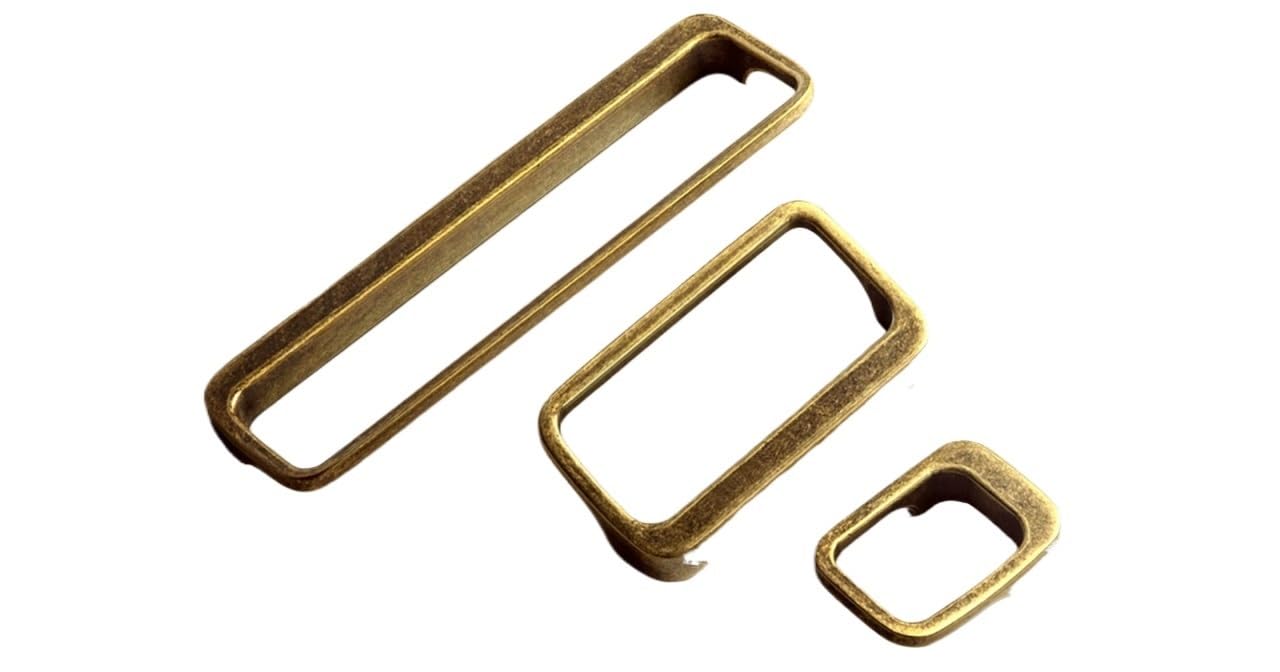 ZRHWSPD Brushed Nickel Cabinet Pulls Brushed Brass Cabinet Handle Finger Pulls Wardrobe Drawer Nickel(RB-64mm,1 pc)