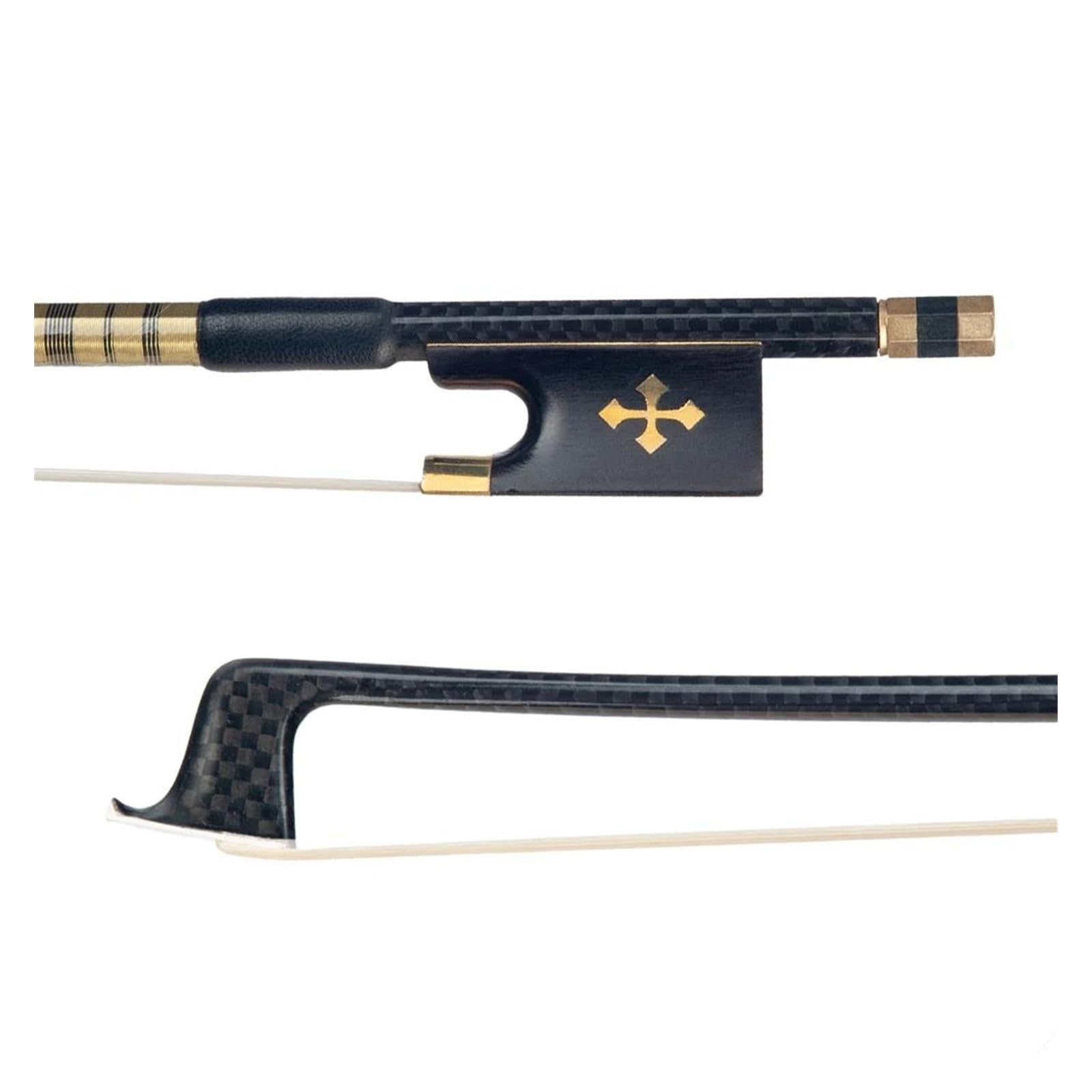 arco de violín Accesorios profesionales de latón para arco de violín de tamaño 4/4