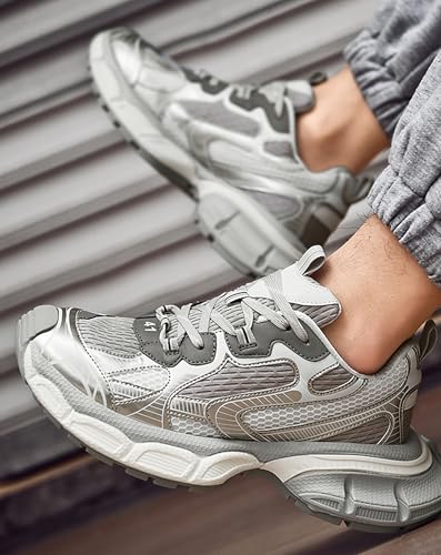 Niepce Inc Streetwear Mid Top Fashion Chunky Sneakers for Men2