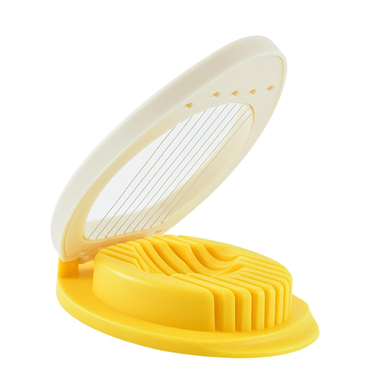 NAMOARLY Multipurpose Slicer for Egg Strawberry Cheese Plastic Egg Slicer Kitchen Tool