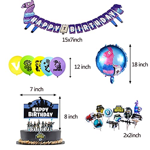 Videogiochi Compleanno Decorazion, Kit di