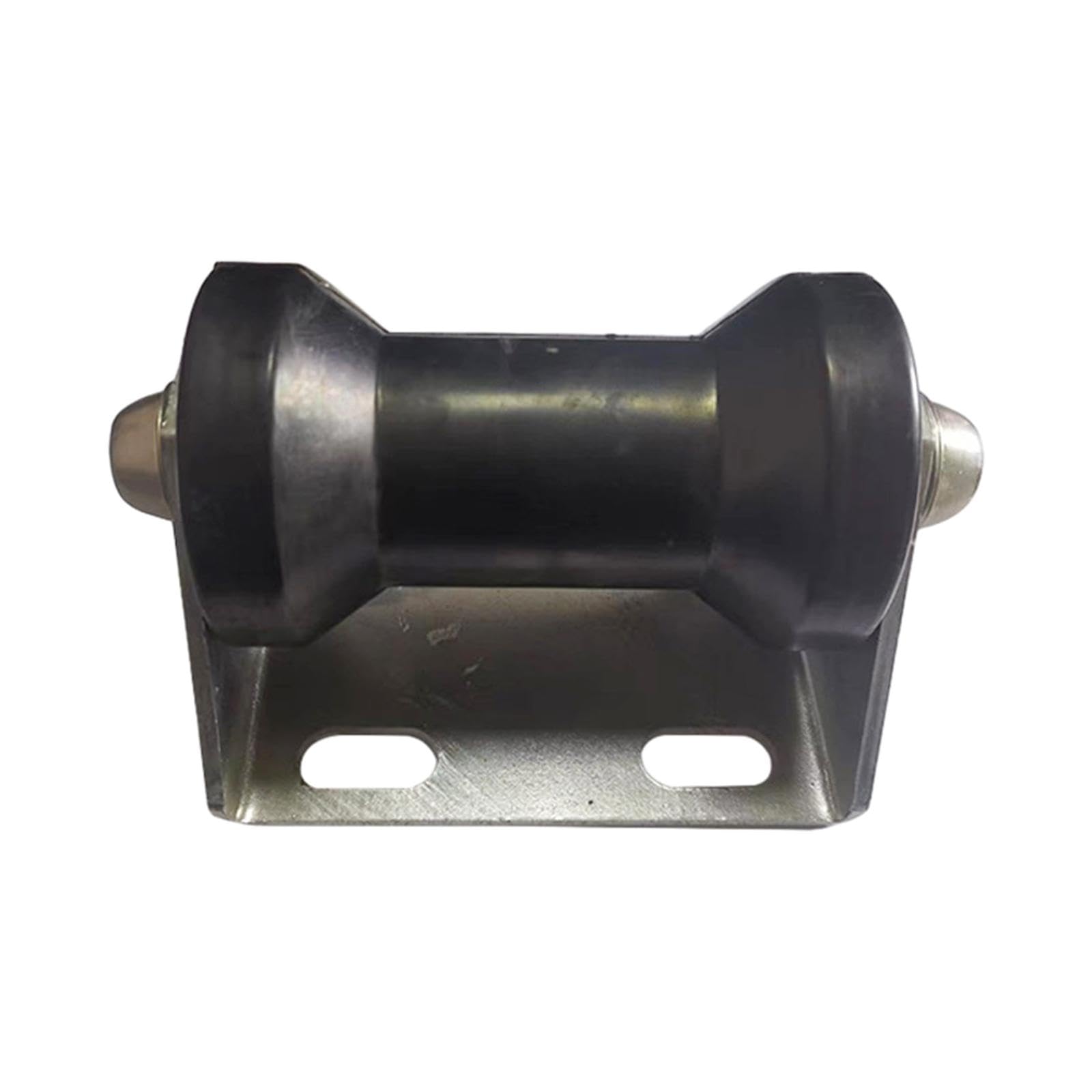 Generic Boat Trailer Roller Bracket Bow Anchor Roller Brackets for Marine Speedboat, 12.5cmx9.8cm, Black