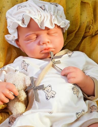 Muñeca Reborn de Silicona Realista 18.9 pulgadas miniatura 2