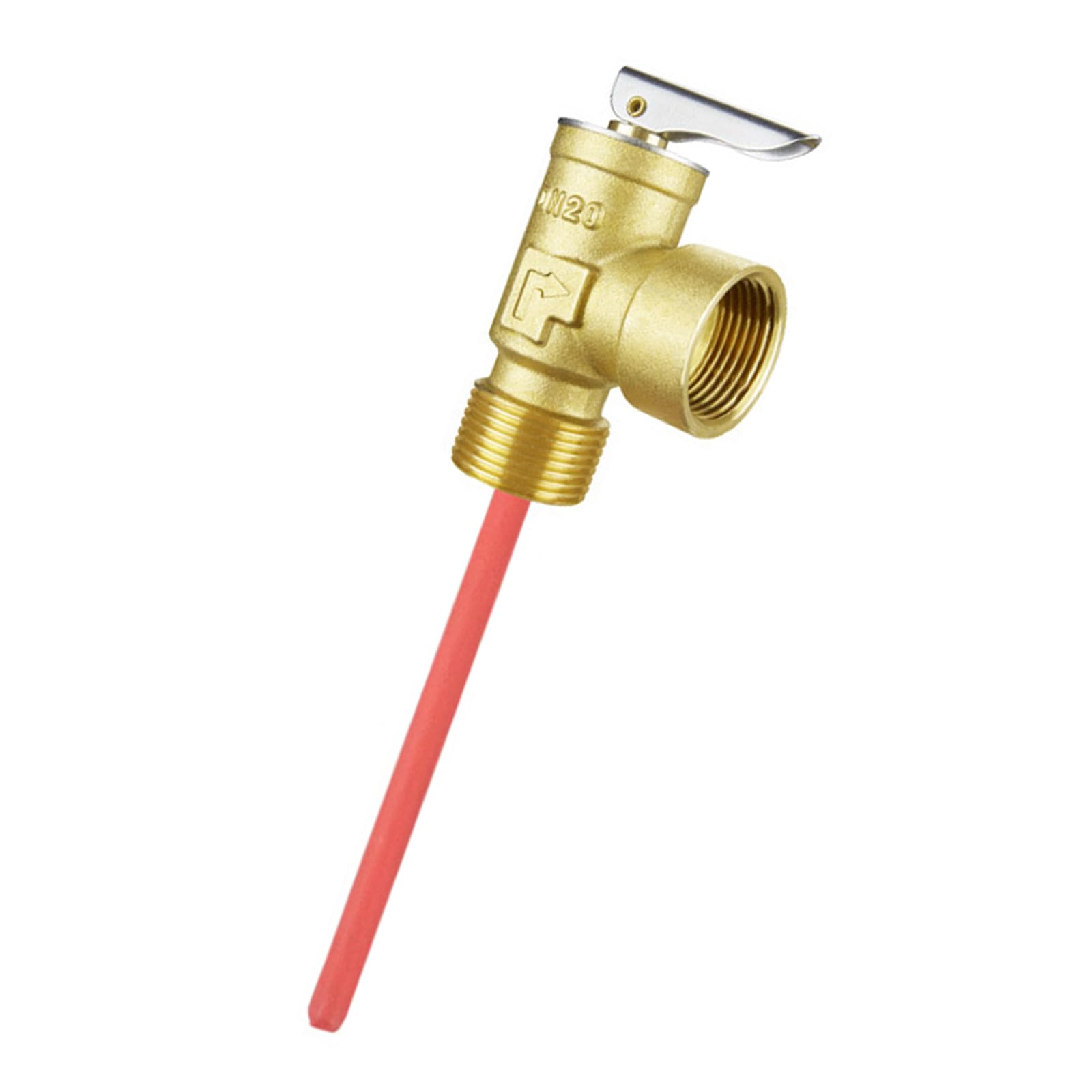 Kaeltsyn Dn20 Pressure Relief Valves Hot Water Tanks Relief Accessories With Extended Probe For Water Heaters And Tanks Automatic Temperature And Pressure