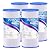 PUREPLUS 10" x 4.5" Whole House Pleated Sediment Filter for Well Water, Replacement Cartridge for GE FXHSC, Culligan R50-BBSA, Pentek R50-BB, DuPont WFHDC3001, American Plumber W50PEHD, GXWH40L, 4Pack