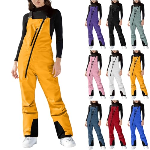 Salopette isolante et respirante hiver imperméable thermique pour neige femme