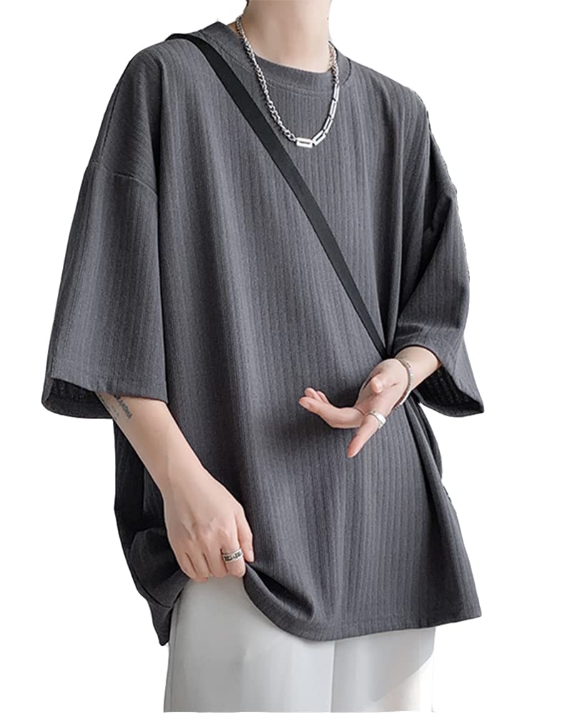 [foveitaa] tシャツ メンズ 夏服 七分袖 おおきい サイズ 涼しい…