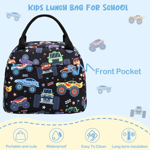 Image of CAMTOP kids lunch bag Cute Insulated lunch box for Boys & Girls Leakproof loncheras for school