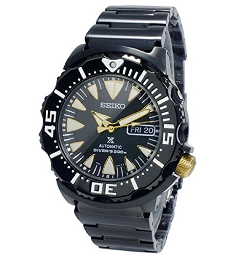 Seiko(ZCR[) Prospex Dive Automatic Black Dial Black Polyurethane Men's Watch SRP583 vXybNX _CrOubN _C|E^ Yrv SRP58