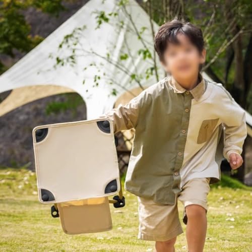 Portable Folding Chair Easy to Carry Ideal for Camping, Fishing or Sports (Large, White)2