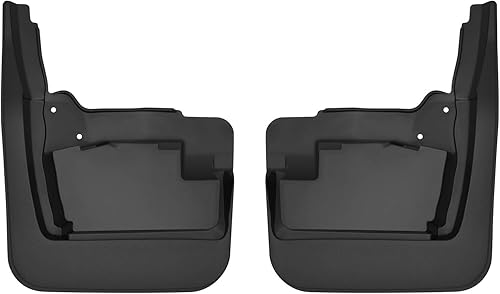 Husky Liners Protectores de barro personalizados | Compatible con GMC Sierra 1500 2019-2025 | Juego delantero, 2 piezas negras - 58271 disponible en Yaxa Guatemala