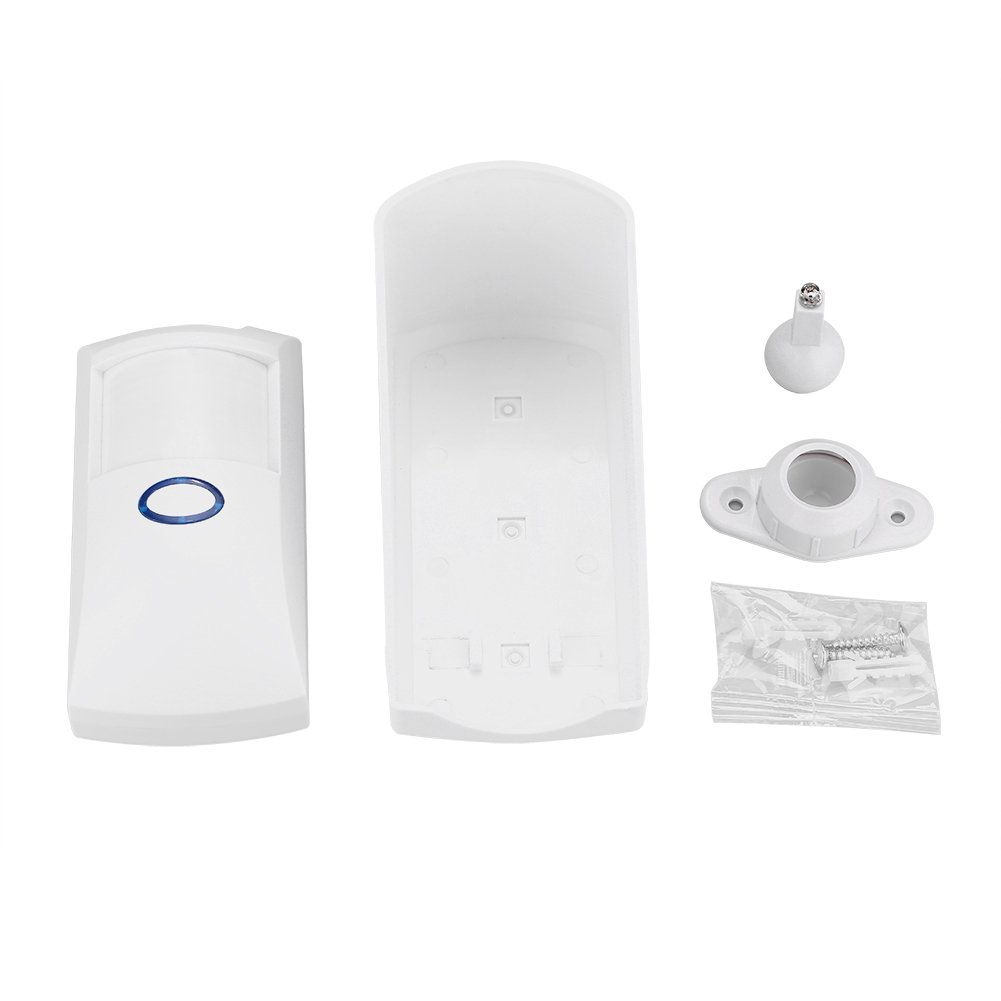 Detector de Movimiento infrarrojo PIR inalámbrico para Exteriores a Prueba de Lluvia para Sistema de Seguridad de Alarma para el hogar