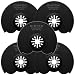 (5 Pcs) Segmented Circular Cut Oscillating Multi Tool Saw Blades for Fein Multimaster Bosch Craftsman Dremel Multi-max Ridgid Chicago