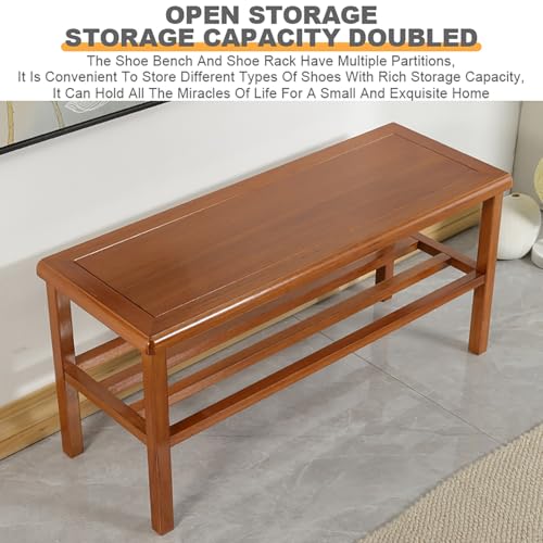 Solution de rangement de couloir compacte avec banc en bois - 4