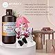 Antinsky Crystal Bicolor wasserauswaschbares Harz 3D Drucker, UV härtendes Harz 405nm Photopolymer für LCD/DLP hohe Präzision geringe Schrumpfung geringer Geruch zweifarbig Pink Orange 1kg