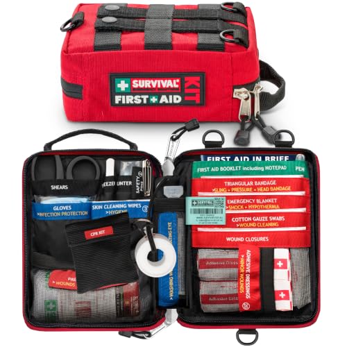 SURVIVAL-42-Piece-Emergency-Response-First-Aid-Kit-Compact-Everyday-Kit SURVIVAL 42-Piece Emergency Response First Aid Kit, Compact Everyday Kit - Image 1