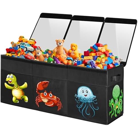 YOHOOLYO Coffre à Jouets 123L Cover