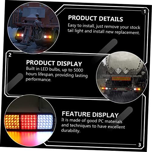 Feux de remorque LED étanches et durables pour kit de remplacement - 3