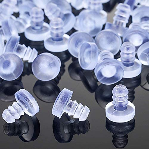 Buy 100 Pieces Glass Table Top Bumpers Soft Stem Bumper Anti Collision