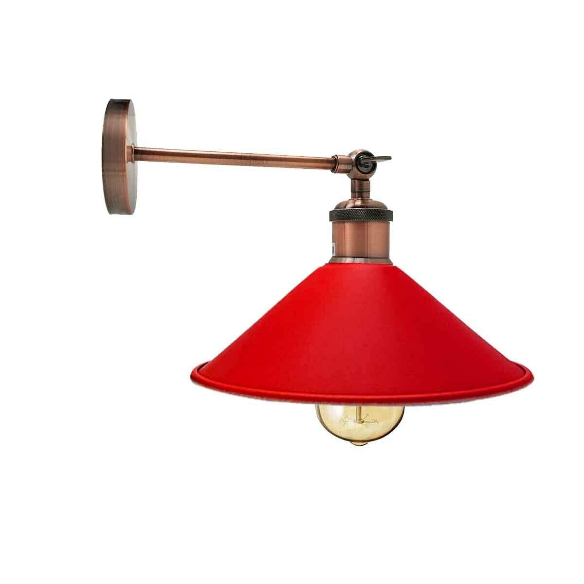 DC VOLTAGE Industrial Metal Wall Lights Indoor Wall Sconce Lighting Light Edison Lamp E27 Wall Lamp Fixture for Living Room Bedroom Café and Restaurant
