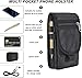 Multi-Purpose Phone Belt Pouch, Tactical Cell Phone Holster, Molle Carrying Case, Men's Waist Pocket for Hiking, Camping