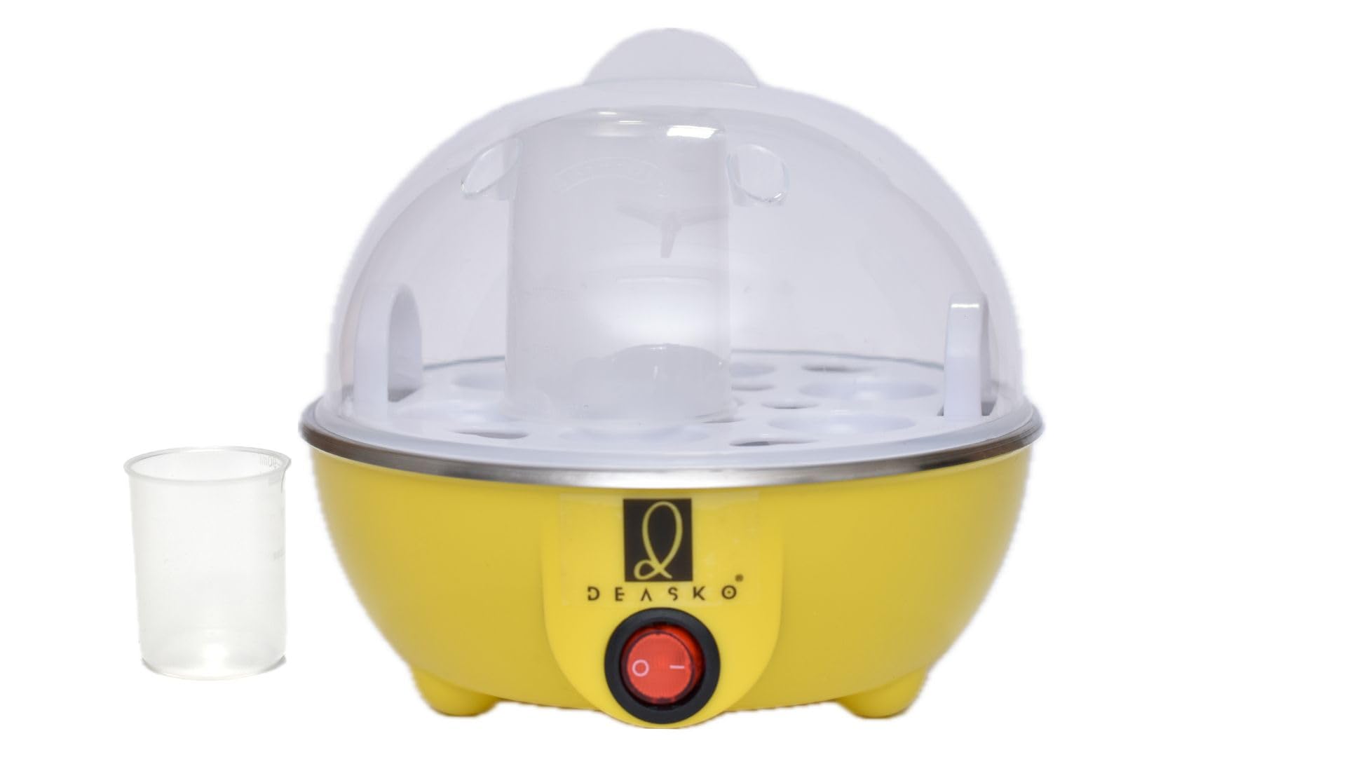 Professional Multicolour Egg Cooker Steam Vegetables Fruits Effortlessly | Compact Countertop Steamer with Durable Plastic Steel Construction-image-19