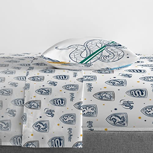 Image of Harry Potter Twin Comforter Set 5 Piece Kids Bedding, Gray