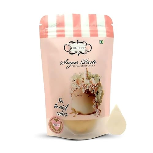 Confect Fondant for Cakes Skin Fondant Chefs Choice para decoración de pasteles 8.8 oz