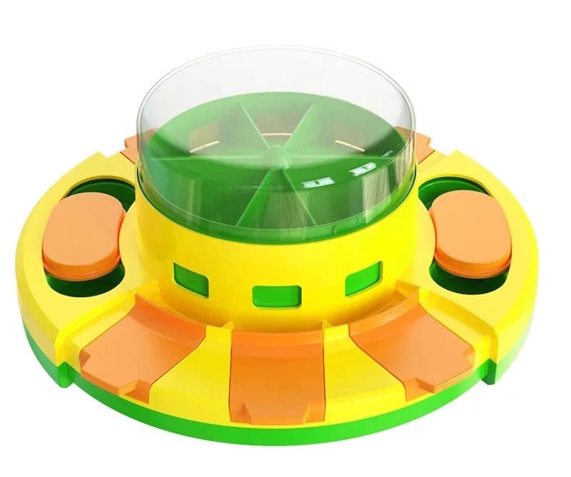Piggy Poo and Crew Treat Popper Slow Feeder Interactive Food Dispenser Puzzle Game for Dogs Puppies Rabbits Pigs Small Animals