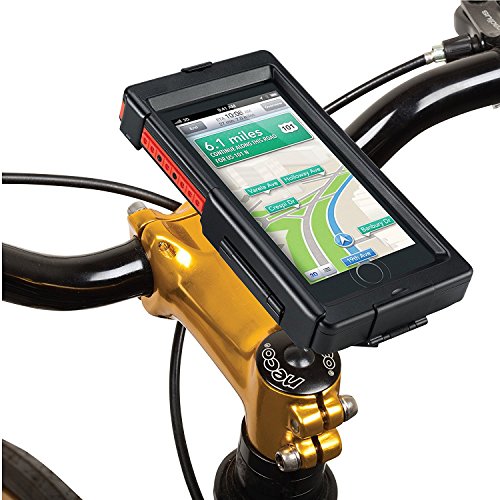 Tigra BXTIIP6P - Funda con Soporte para Bicicleta, Compatible con Apple iPhone 6 Plus, Impermeable, antigolpes