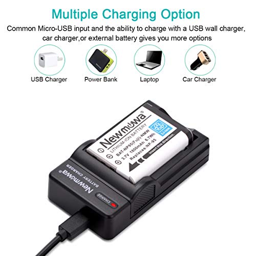 Newmowa NP-95 Batteria (confezione da 2) e