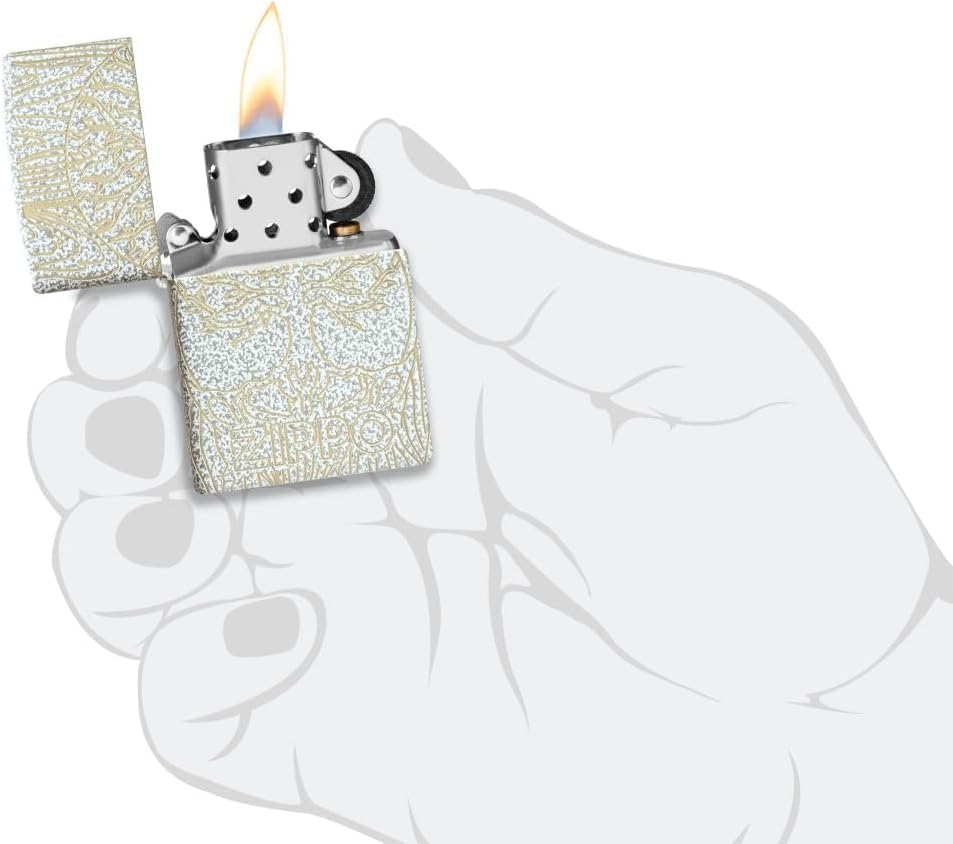 Encendedor Zippo con grabado personalizado en diseño madera miniatura 6