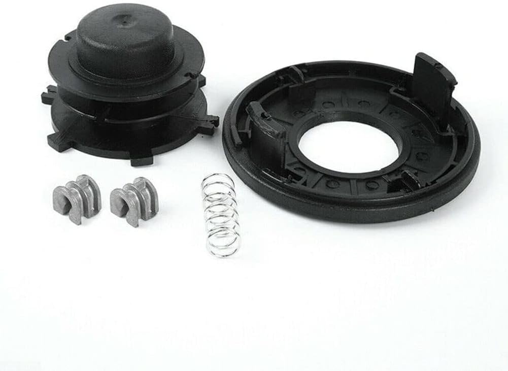 Daaxing Strimmer Head & Cover Kit,Spool Head +Cap with Spring for Stihl 25-2 FS 44 55 56 70 80 83 85 90 RX110/120/130 String Trimmers (1 Set)