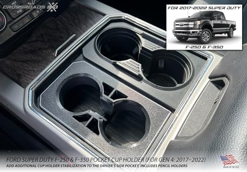 Portavasos para Ford Super Duty 2017-2022 para consola central miniatura 2