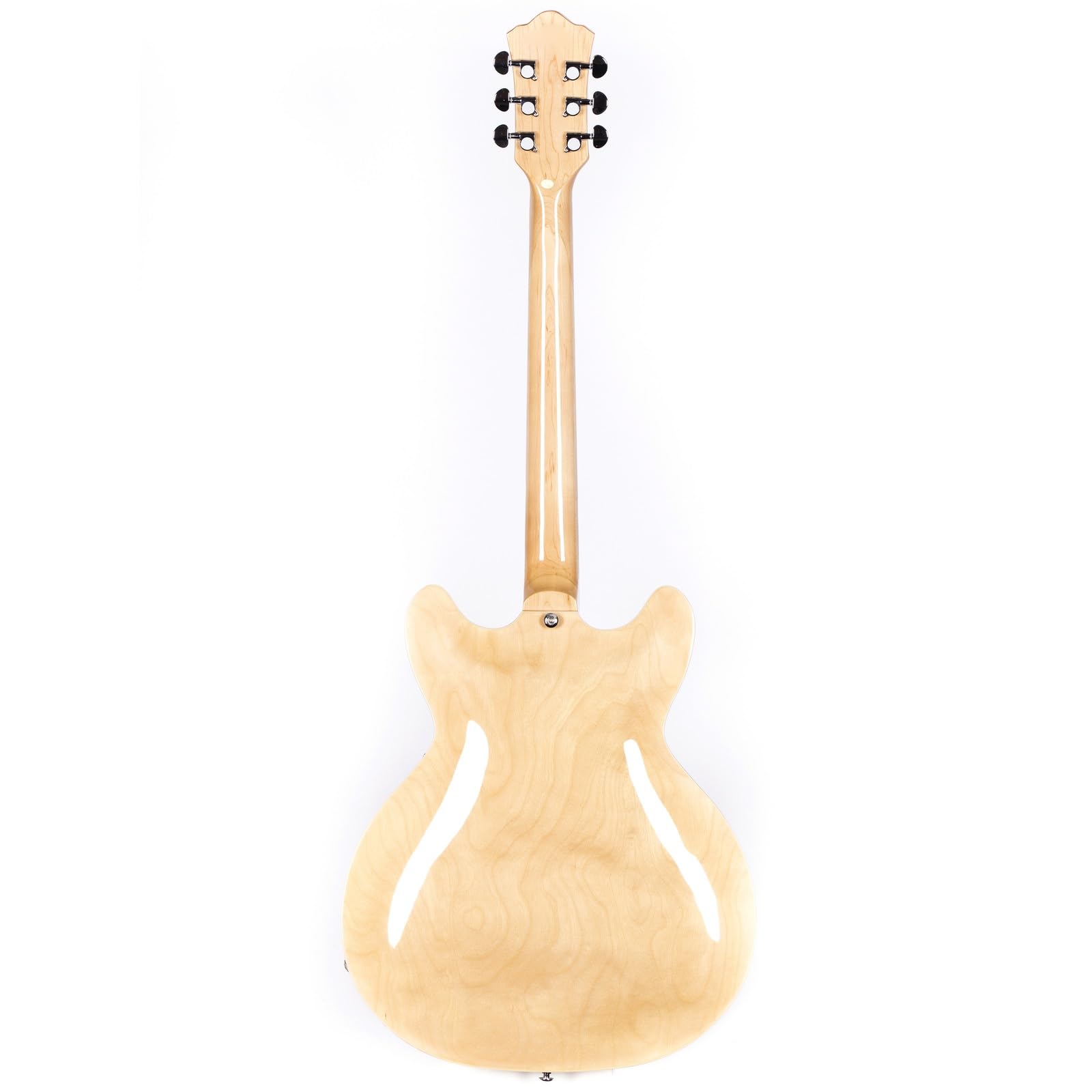 Standard Gitara Elektryczna 6 Strunowa Gitara Elektryczna Typu Semi Hollow Body W Naturalnym Kolorze Przeznaczona Dla Osób Praworęcznych Profesjonalna Wydajność