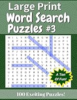 Large Print Word Search Puzzles #3: Word Search Puzzles for Hours of Fun! 172629790X Book Cover