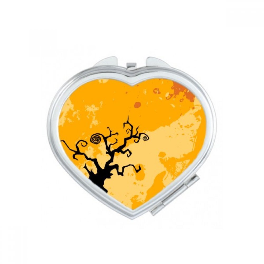 Miroir de maquillage compact Halloween petit cadeau mignon portable multicolore