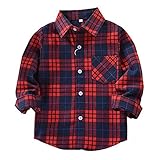 Lange Ärmel machen dieses Plaid-Shirt verwendbar alle Jahreszeit, besonders für Frühling, Herbst, sogar Winter
