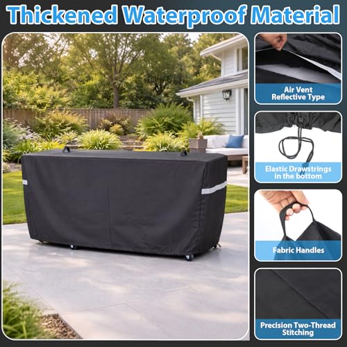 Image of Utheer Grill Cover for Royal Gourmet 4 6 8 Burner Grill, 600D Waterproof